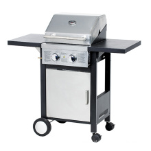 2 Queimador Barato Churrasco Euro Gás Grill Máquina com Ce